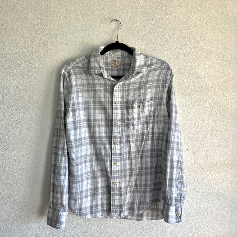 Organic Faherty Button Down Slim Fit - image 1